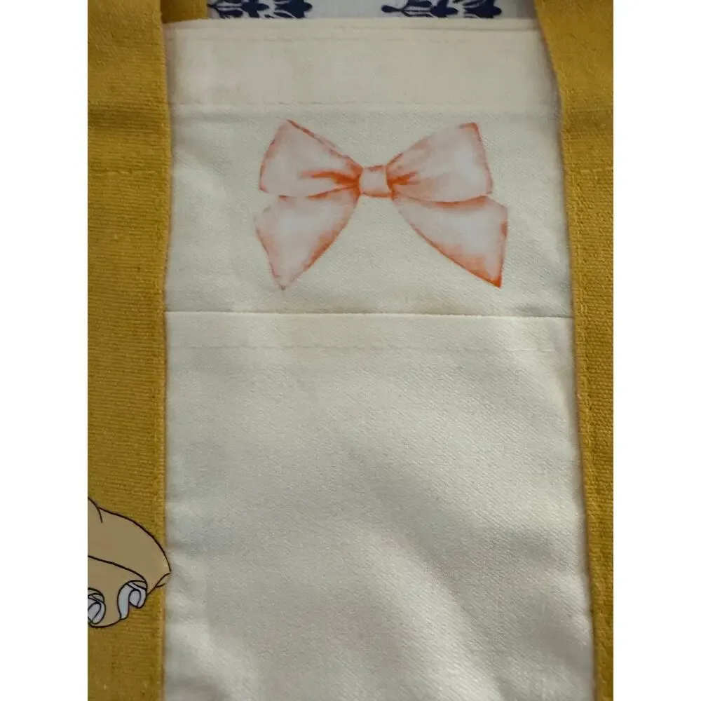 Disney Belle Double Sided Custom Made  Mini Tote